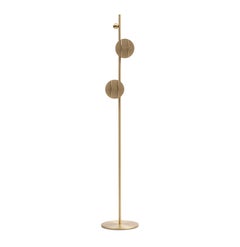 Contemporary 'EL Floor Lamp' CS1 by NOOM, Brass