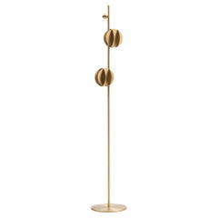 Contemporary 'EL Floor Lamp' CS1 by NOOM, Brass