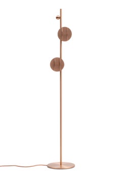 El Floor Lamp CS2 – Sculptural Contemporary Design Lighting in Copper by NOOM