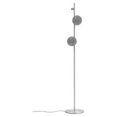 Contemporary El Floor Lamp CS3 by Noom in Stainless Steel