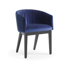 Contemporary Elegant Dining Chairs Crafted in Italy