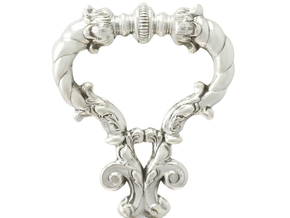 English Contemporary Elizabeth II Sterling Silver Cake Stand or Centerpiece