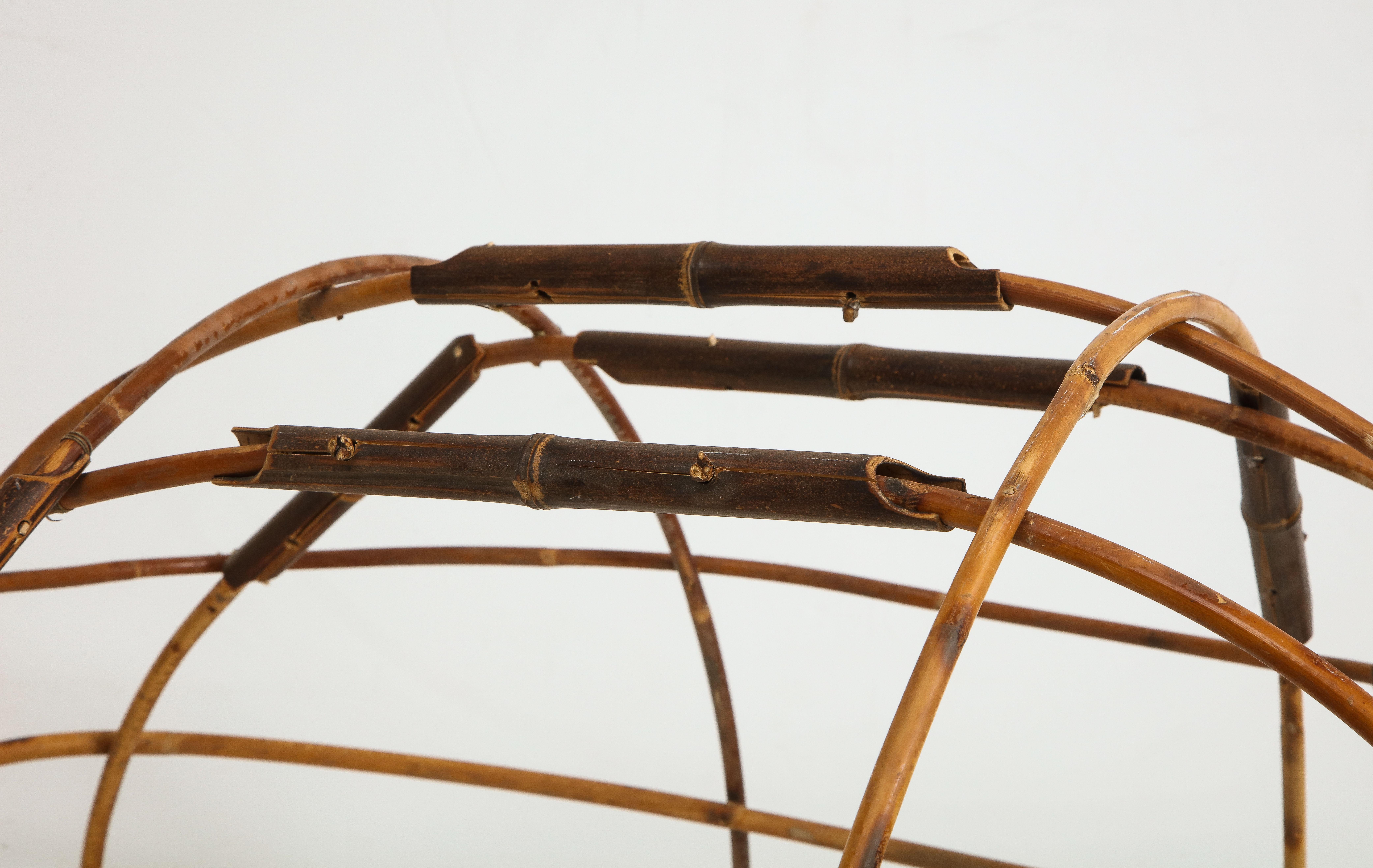 Contemporary Elliptical Bamboo Sculpture For Sale 5