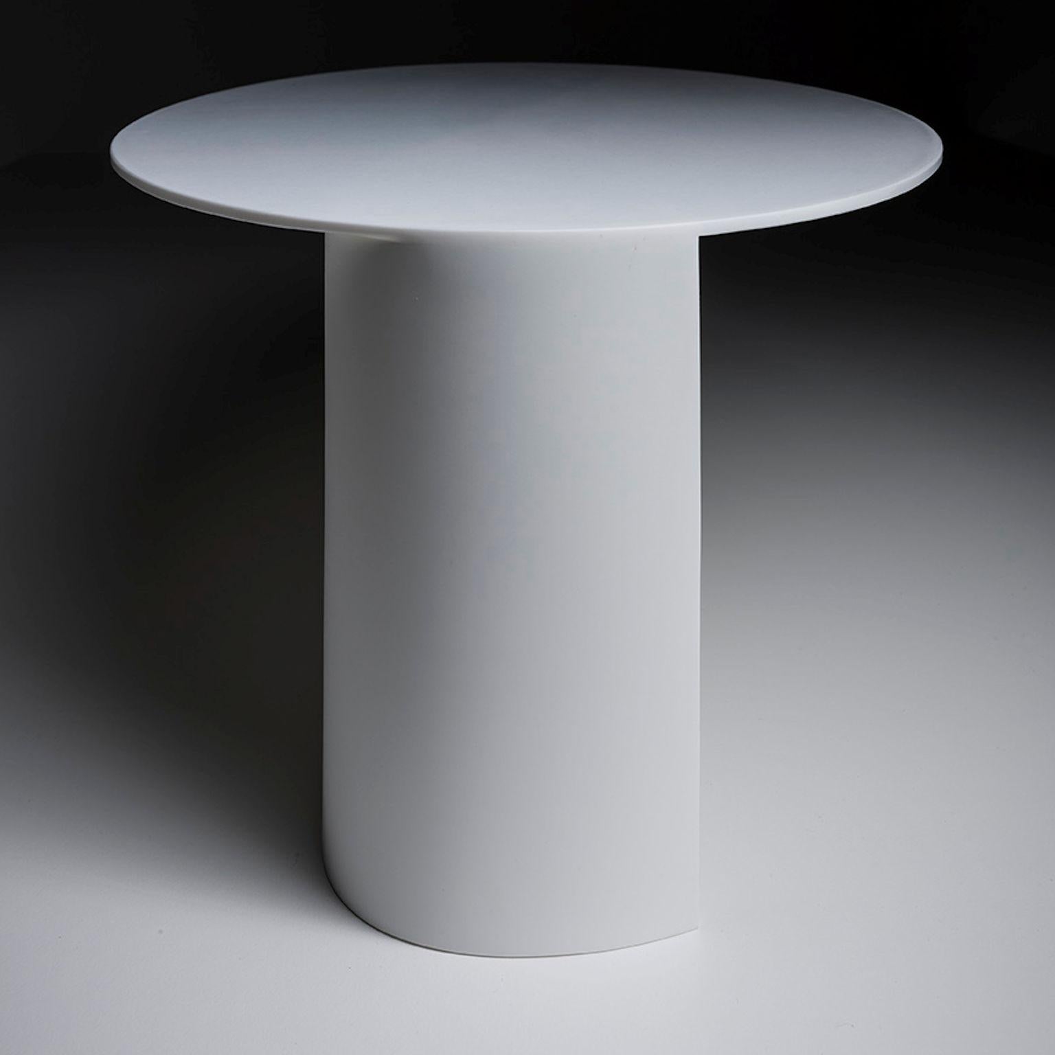 Acrylic Modern Sculptural Table by Sebastiano Bottos, Italia For Sale