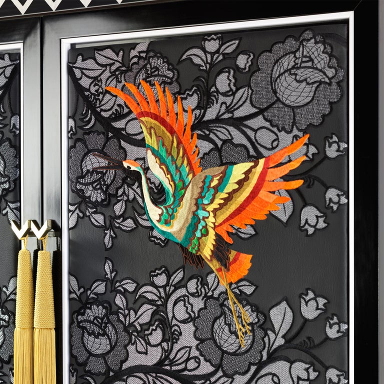 Contemporary Embroidered For Sale at 1stDibs