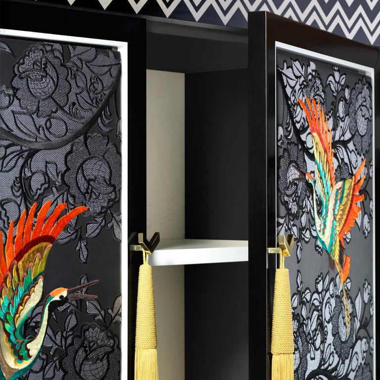 Contemporary Embroidered For Sale at 1stDibs