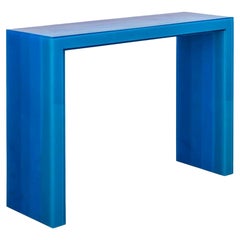 Contemporary Epoxy Resin Console / Console Table in Blue by Facture Studio