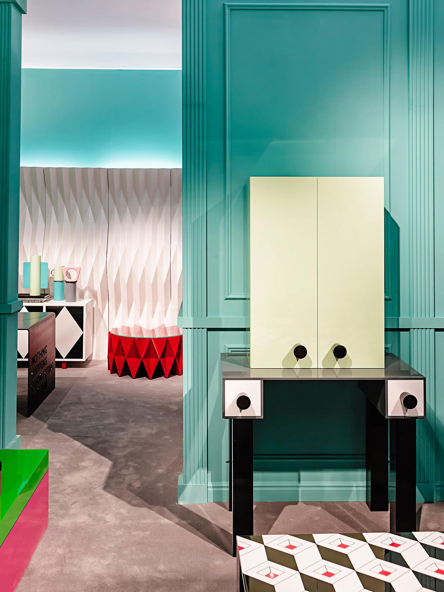 Moderne Armoire contemporaine Ernest en aluminium par Altreforme en vente