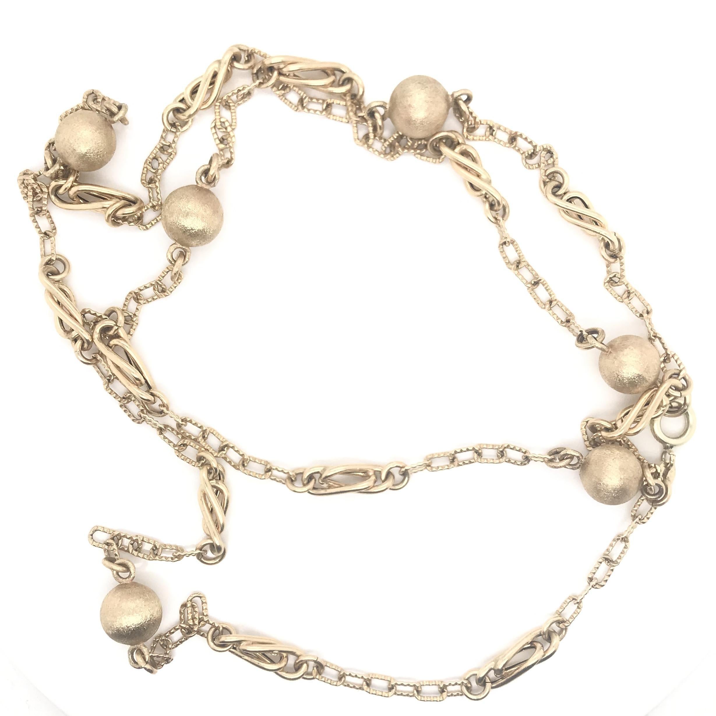 32 inch gold chain