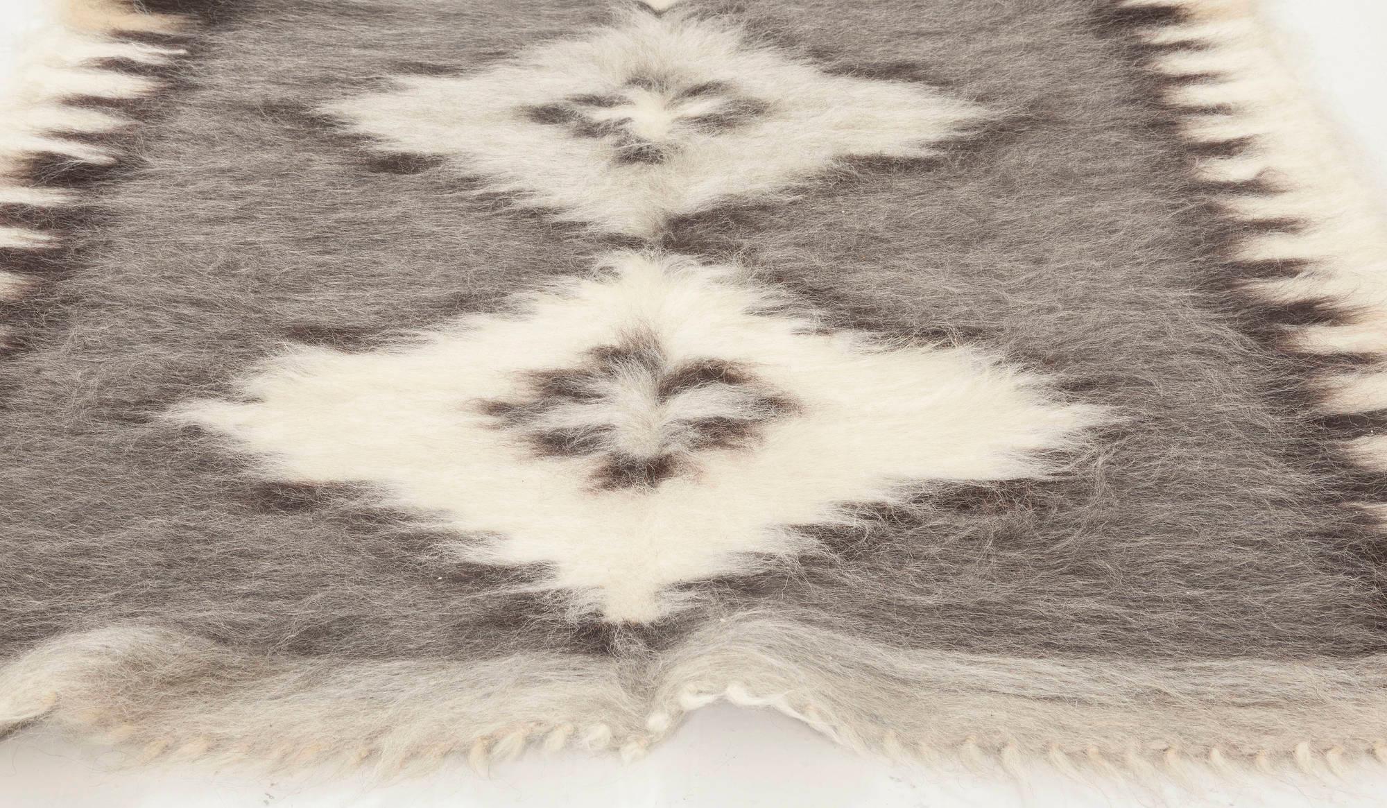 Contemporary European Folk Stamverband IV Goat Hair Rug by Doris Leslie Blau In New Condition For Sale In New York, NY