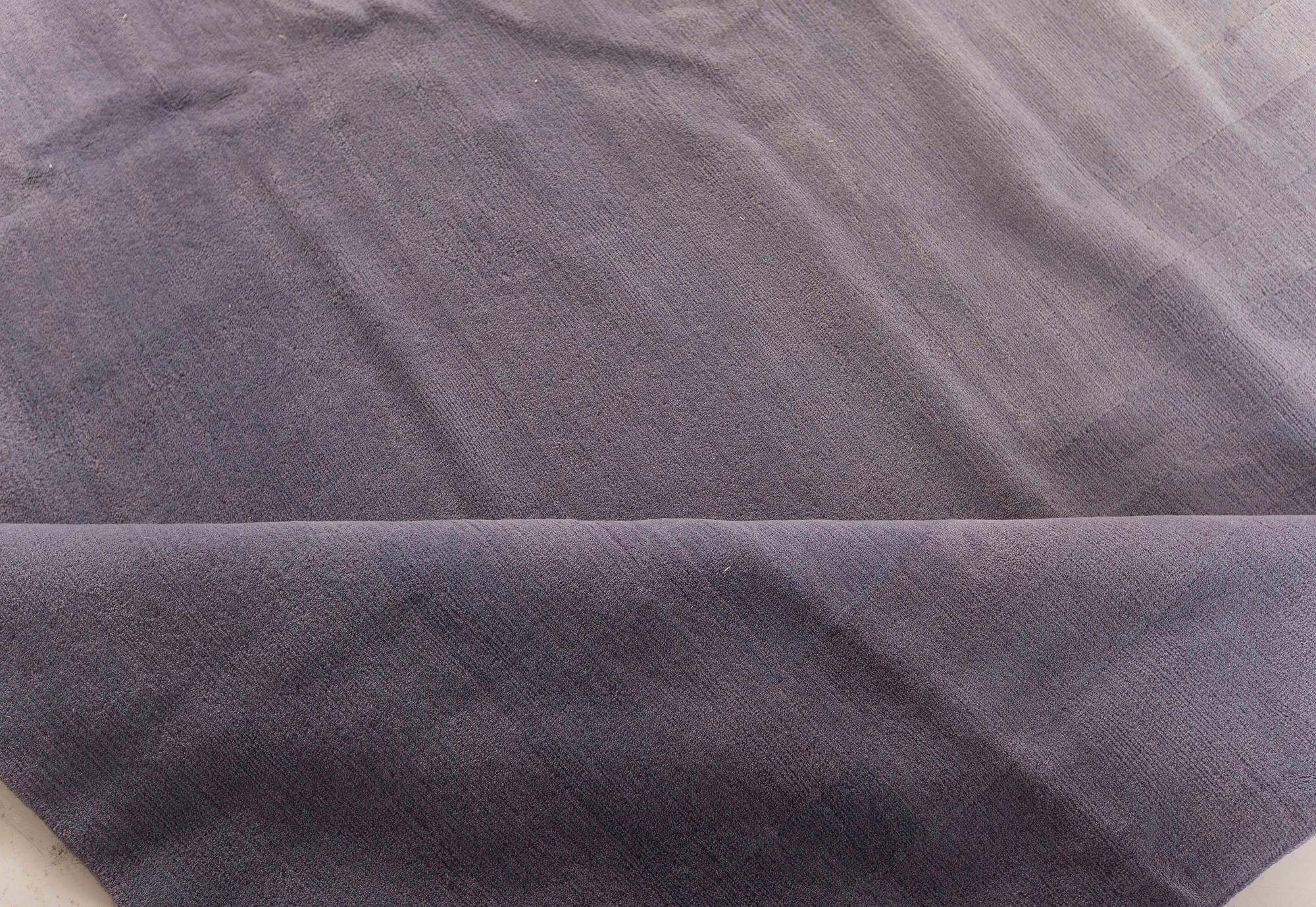 Contemporary extra large ombre purple mohair rug by Doris Leslie Blau.
Size: 15.0