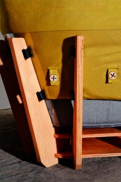 Zeitgenössisches, außergewöhnliches Design, modernes, montagefertiges Sofa 'Space'