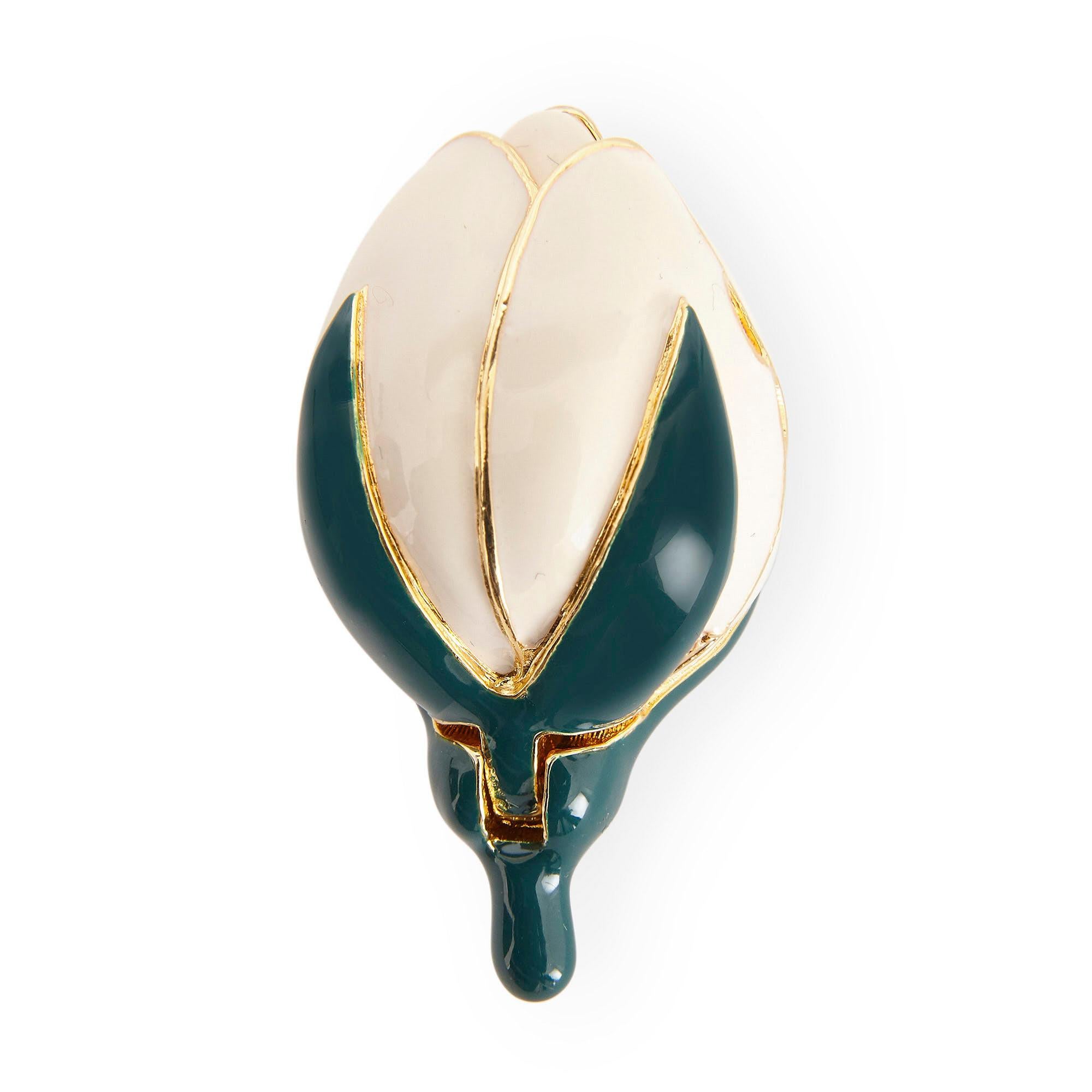 Metal Contemporary Fabergé Easter Egg with Green Guilloché Enamel and Gemstones