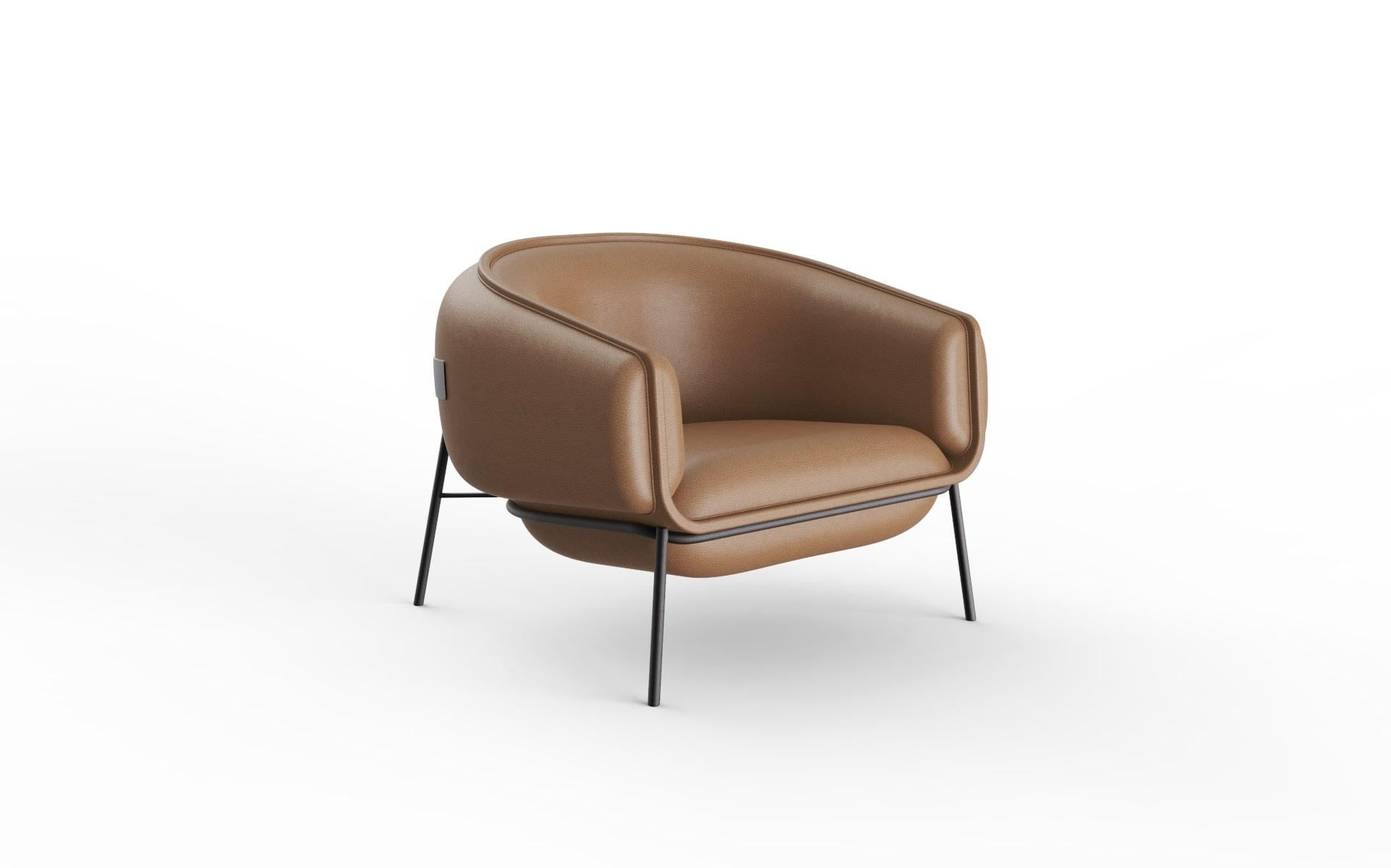 Contemporary Fabric Blop Armchair In New Condition In Geneve, CH