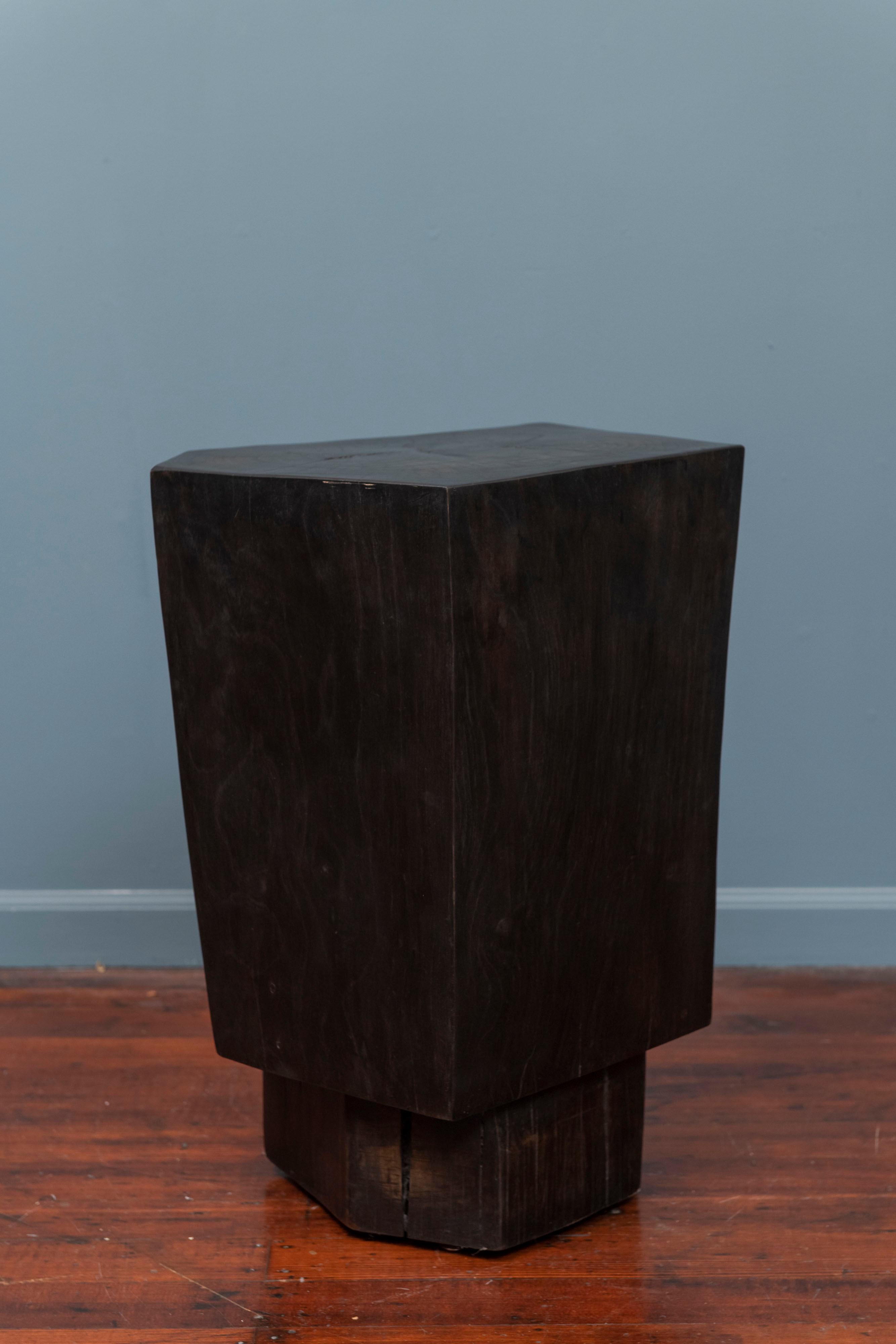 Contemporary Faceted Side Table In Excellent Condition In San Francisco, CA