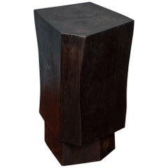 Contemporary Faceted Side Table