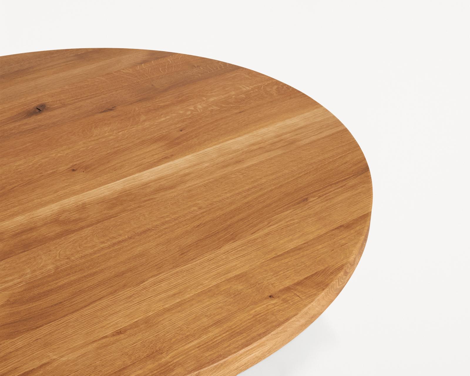 Scandinave moderne FRAMA Table de salle  manger design scandinave rustique rond 140  en vente