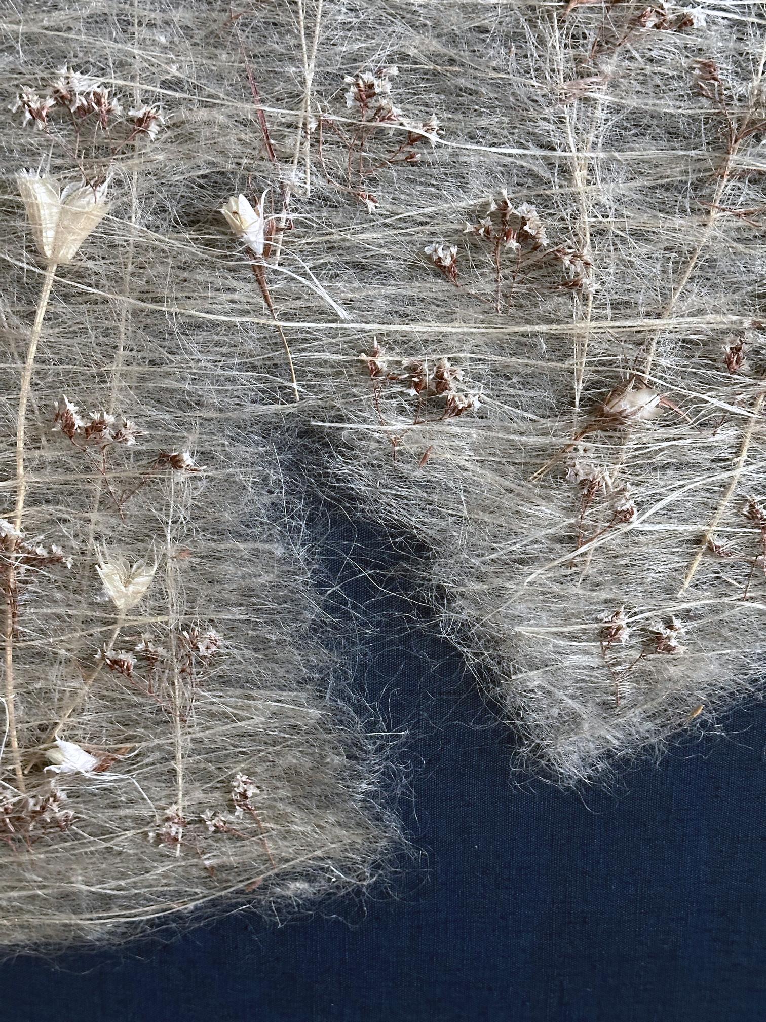 Hand-Woven Contemporary Fiber Art Installation by Chen Qingqing For Sale