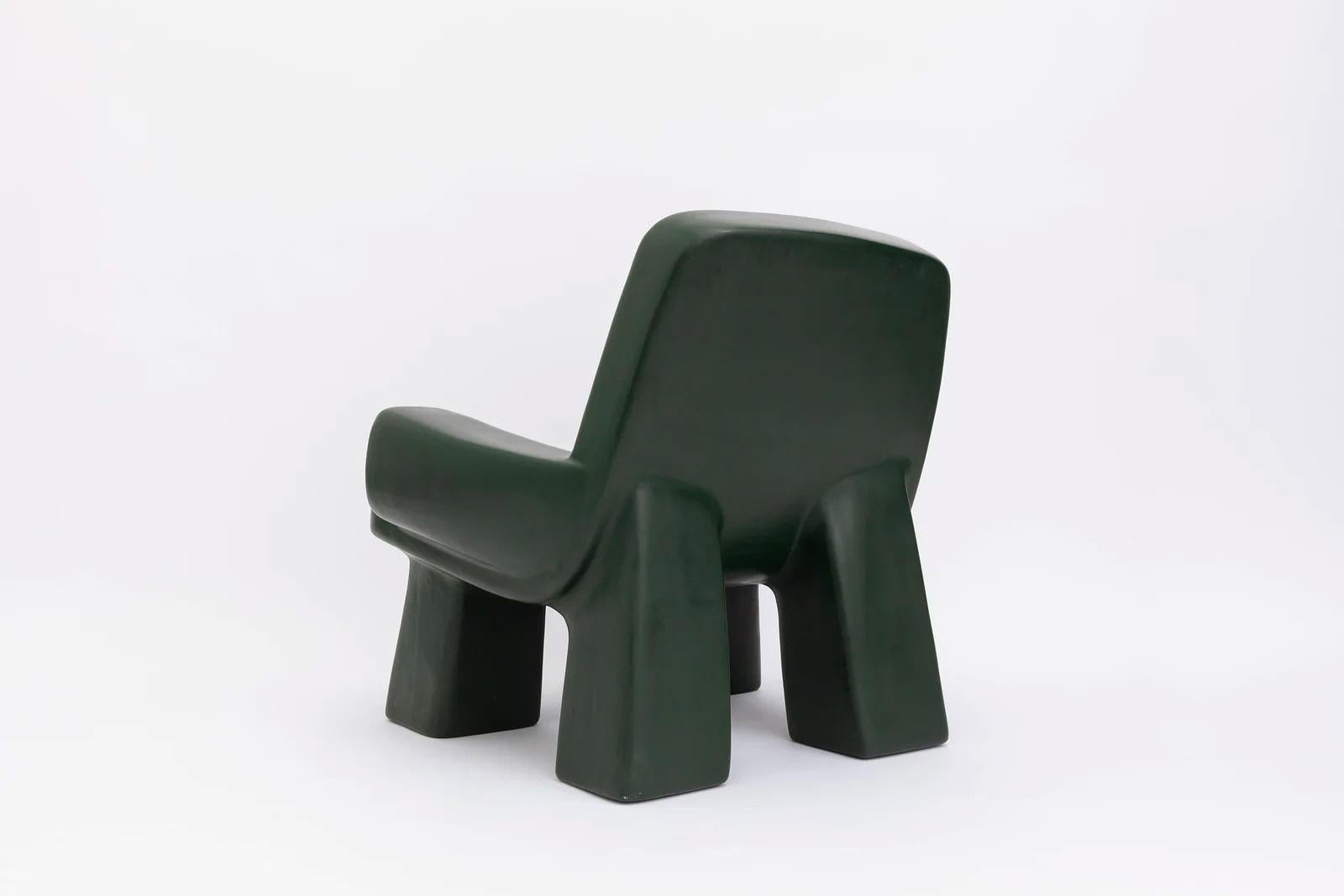 Contemporary Fiberglass Armchair, Fudge Chair by Faye Toogood In New Condition For Sale In Warsaw, PL