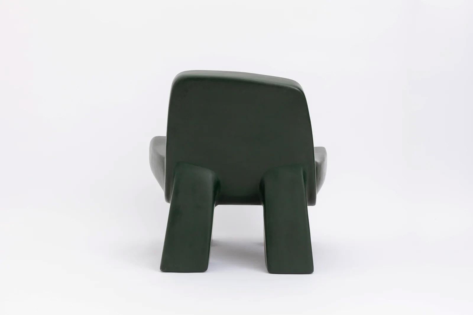 Contemporary Fiberglass Armchair, Fudge Chair by Faye Toogood For Sale 1