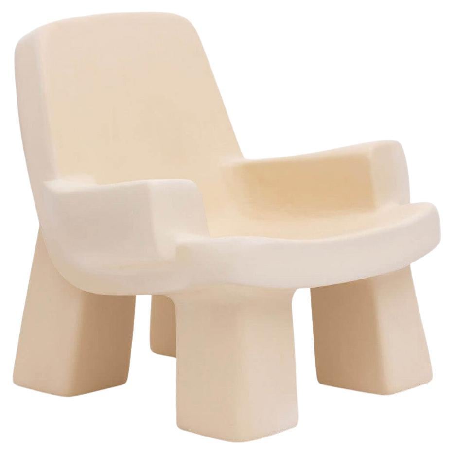 Contemporary Fiberglass Armchair, Fudge Chair by Faye Toogood For Sale