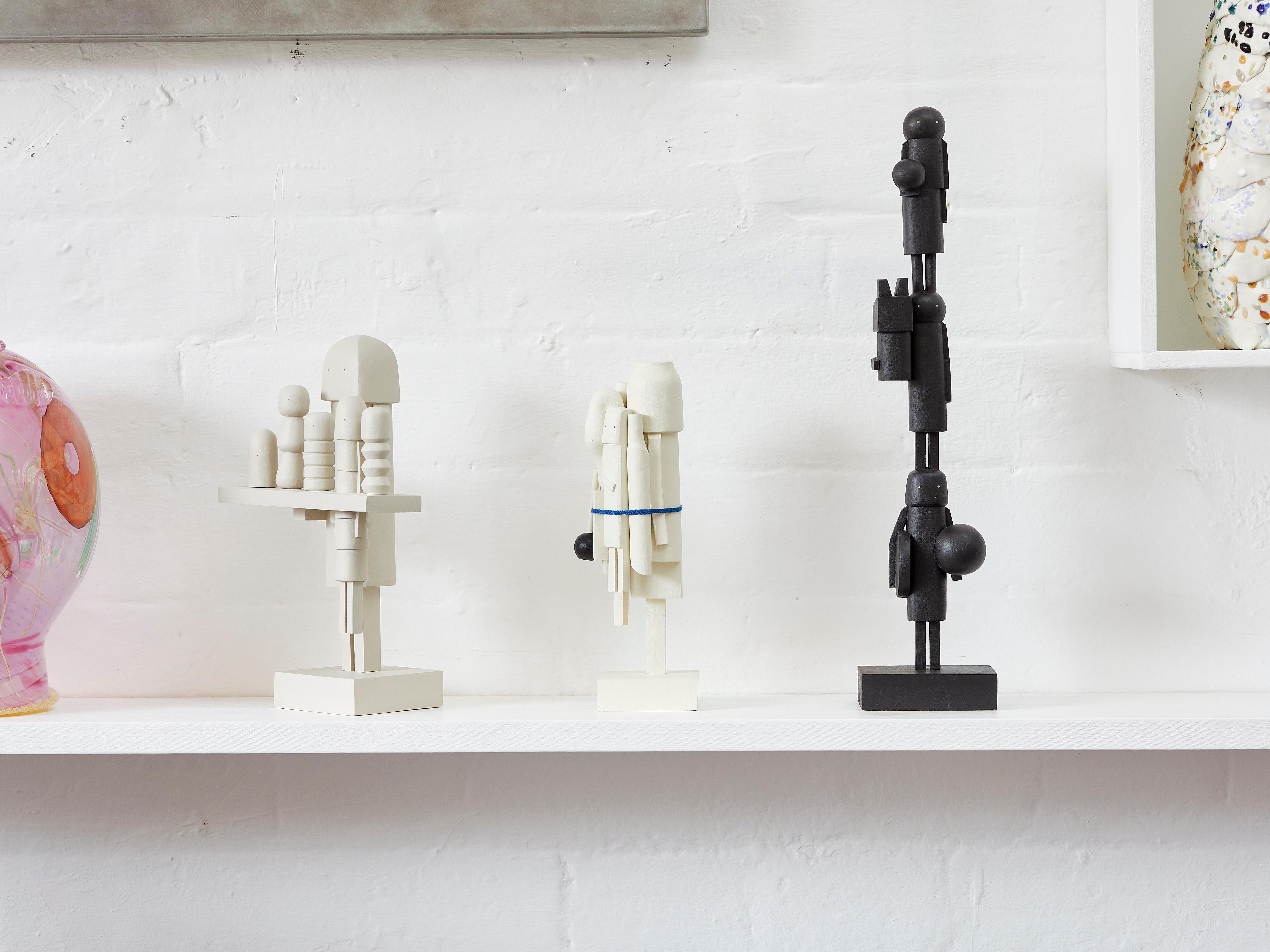 Dutch Contemporary Figurative Sculpture 'Departure' by Karin Herwegh For Sale