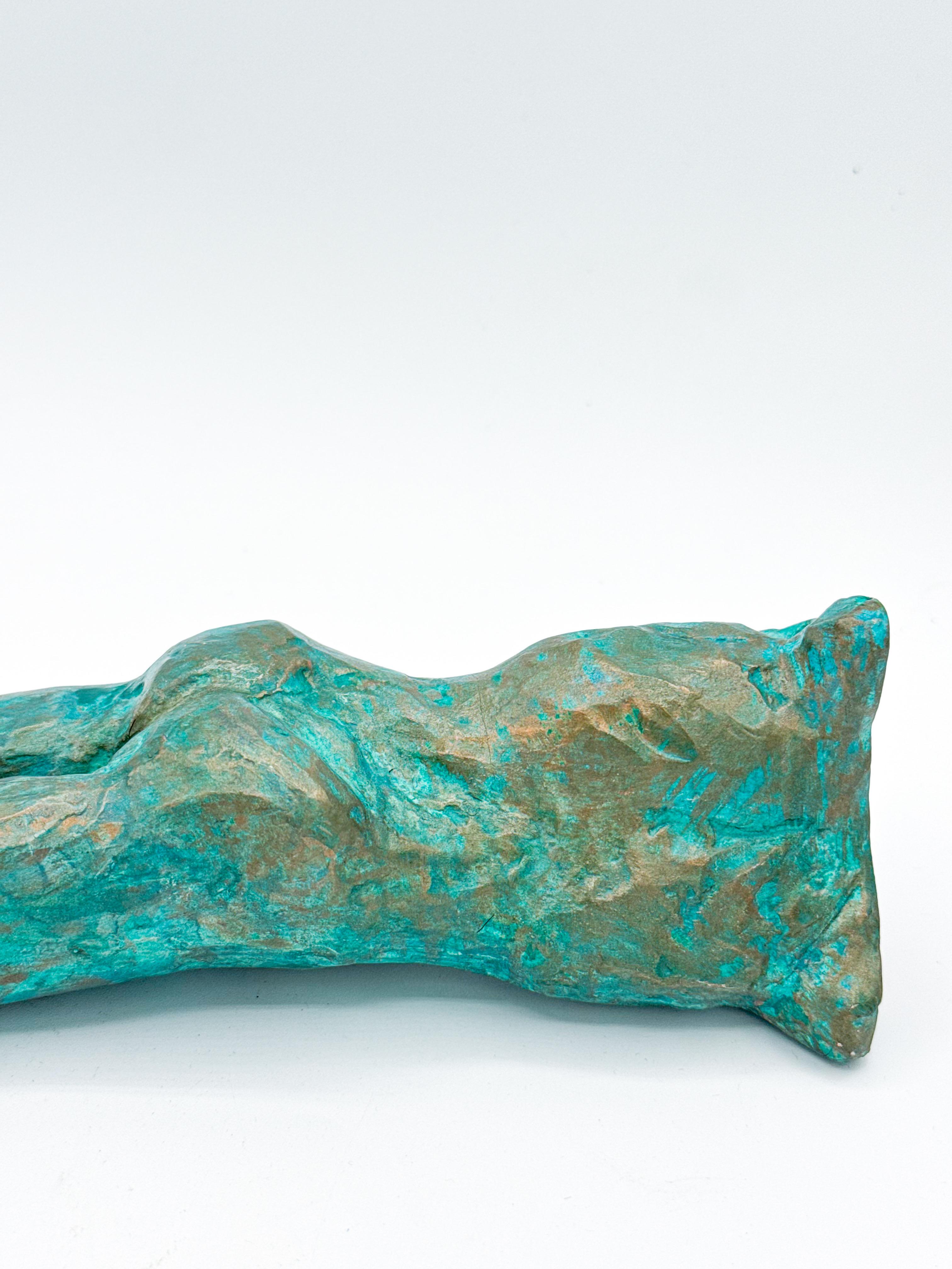 Contemporary Figurative Wall Sculpture Vase of Male Torso by Animism Mixed Media For Sale 1