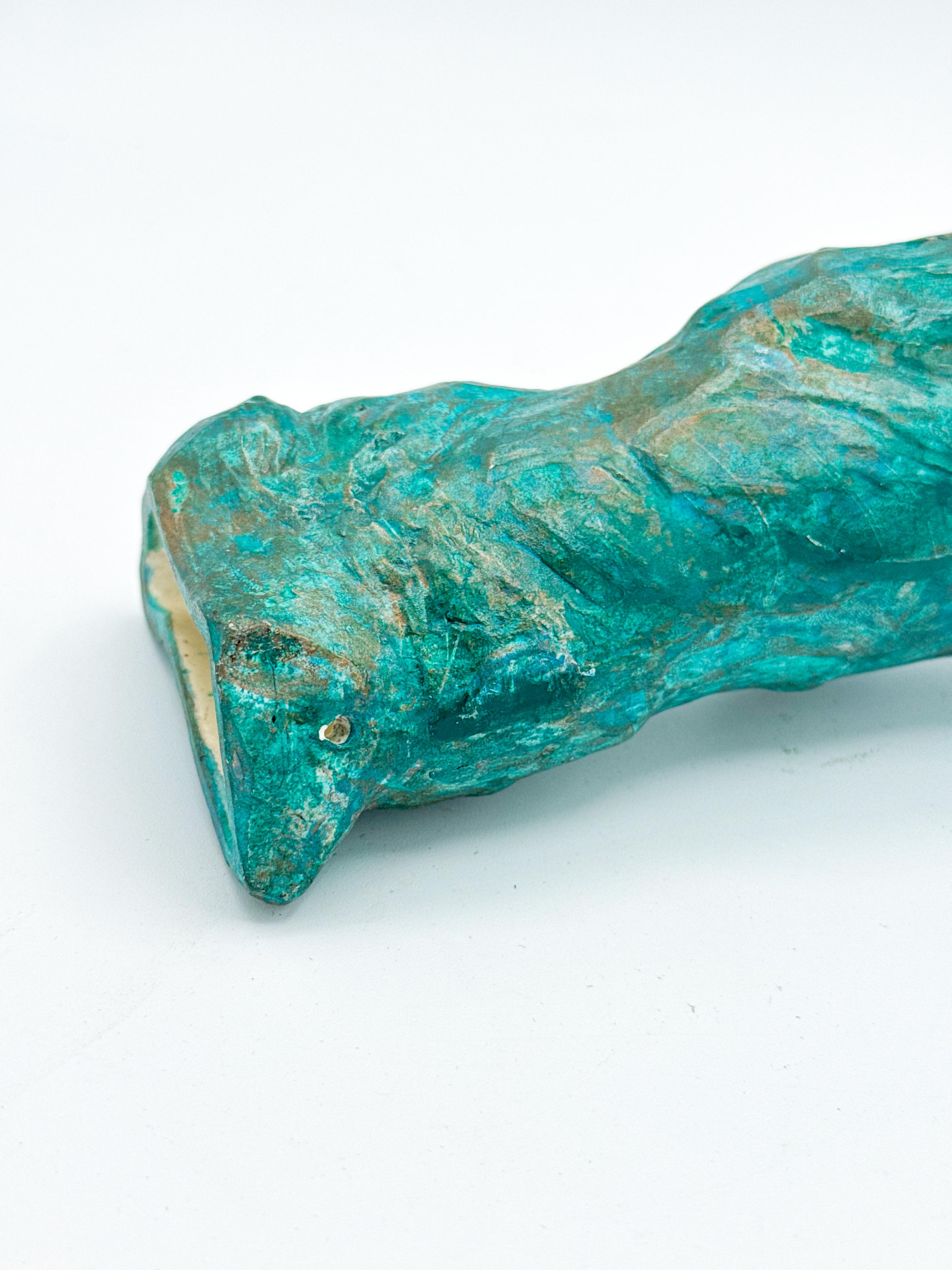 Contemporary Figurative Wall Sculpture Vase of Male Torso by Animism Mixed Media For Sale 3