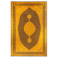 Contemporary Fine Vibrance Hand Knotted Wool Black Area Rug