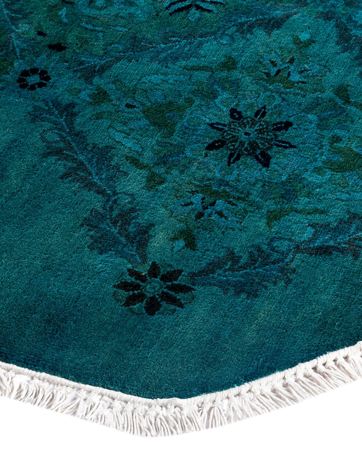 Vibrance rugs epitomize classic with a twist: traditional patterns overdyed in brilliant color. Each hand-knotted rug is washed in a 100%-natural botanical dye that reveals hidden nuances in the designs. These are rugs that transcend trends, and