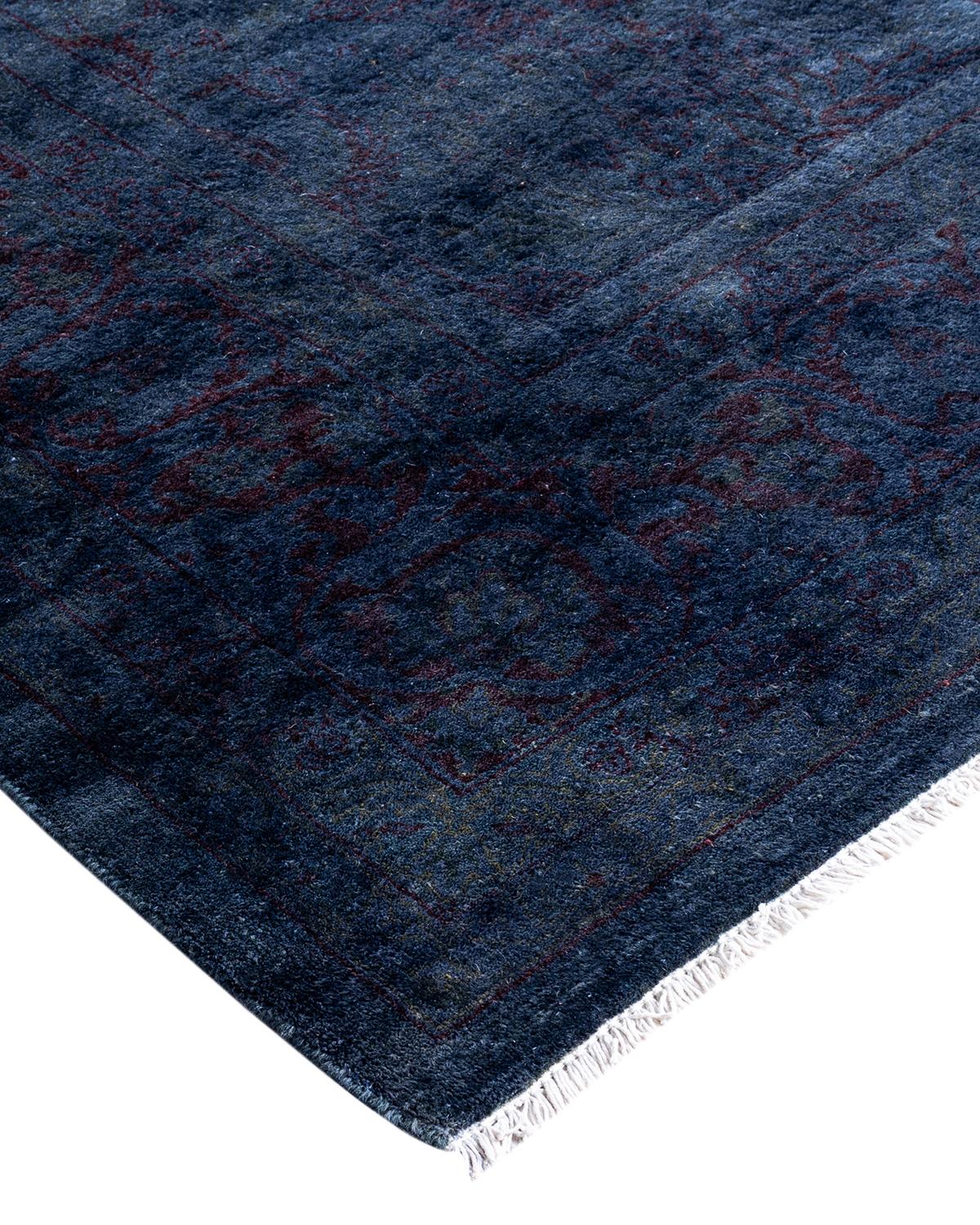 Vibrance rugs epitomize classic with a twist: traditional patterns overdyed in brilliant color. Each hand-knotted rug is washed in a 100%-natural botanical dye that reveals hidden nuances in the designs. These are rugs that transcend trends, and