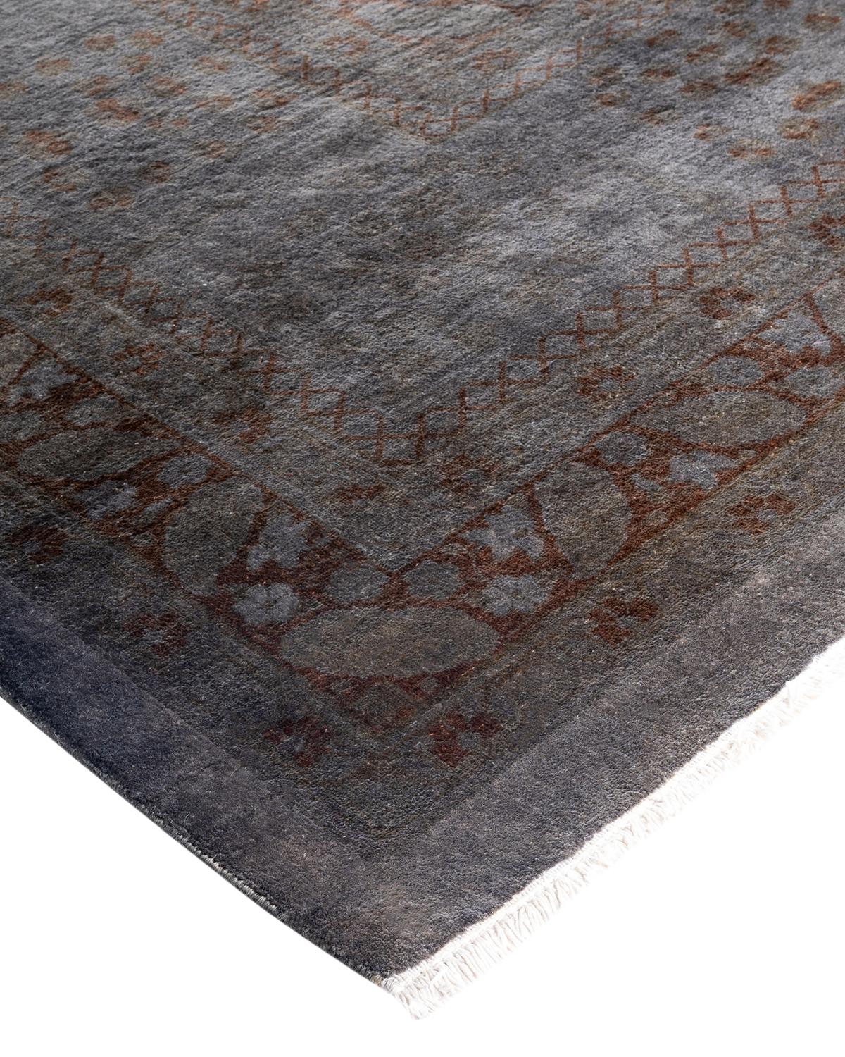 Vibrance rugs epitomize classic with a twist: traditional patterns overdyed in brilliant color. Each hand-knotted rug is washed in a 100%-natural botanical dye that reveals hidden nuances in the designs. These are rugs that transcend trends, and