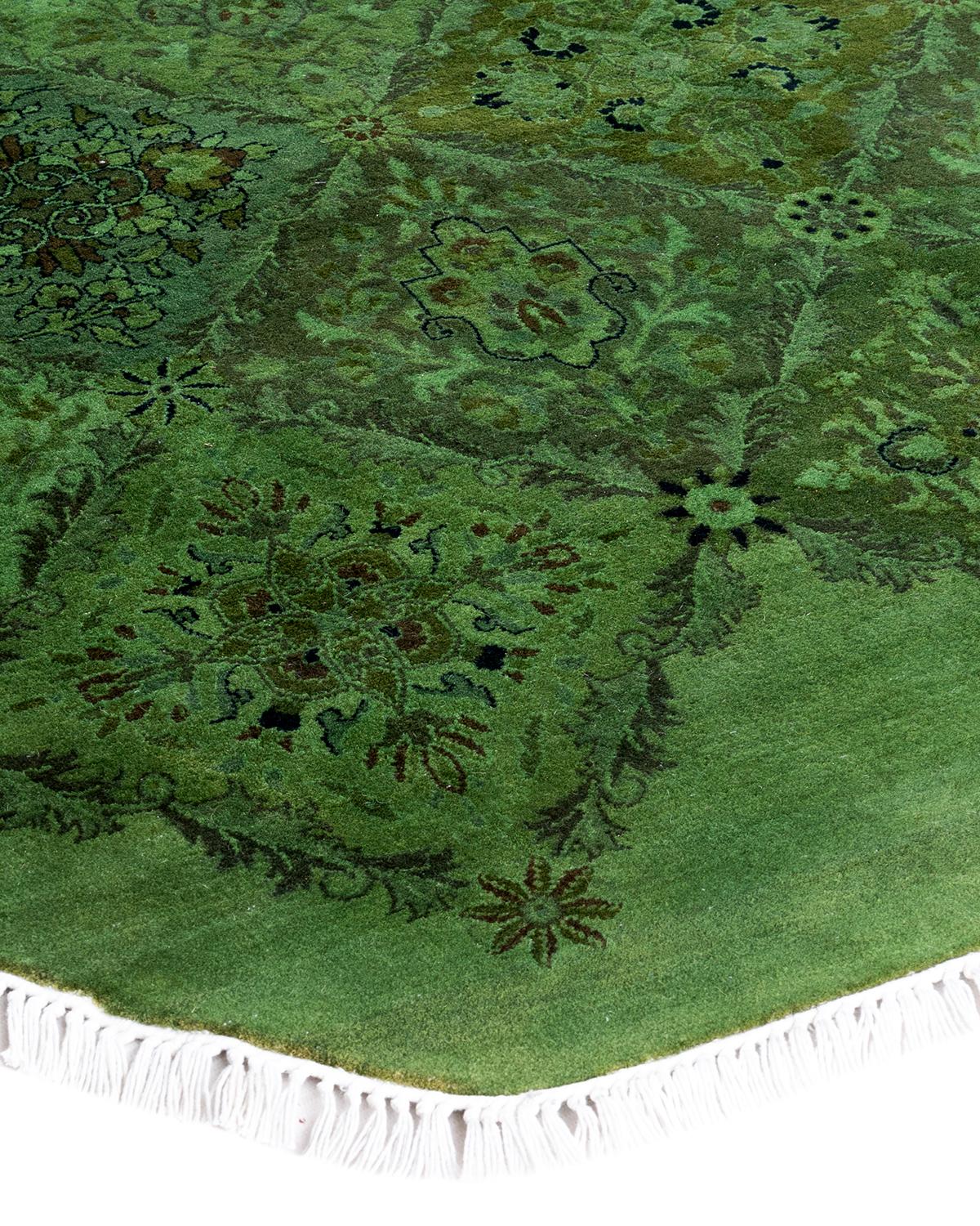 Vibrance rugs epitomize classic with a twist: traditional patterns overdyed in brilliant color. Each hand-knotted rug is washed in a 100%-natural botanical dye that reveals hidden nuances in the designs. These are rugs that transcend trends, and