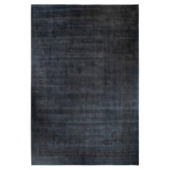 Contemporary Fine Vibrance Hand Knotted Wool Light Gray Area Rug