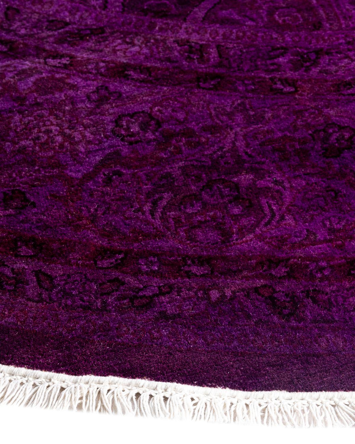 Vibrance rugs epitomize classic with a twist: traditional patterns overdyed in brilliant color. Each hand-knotted rug is washed in a 100%-natural botanical dye that reveals hidden nuances in the designs. These are rugs that transcend trends, and