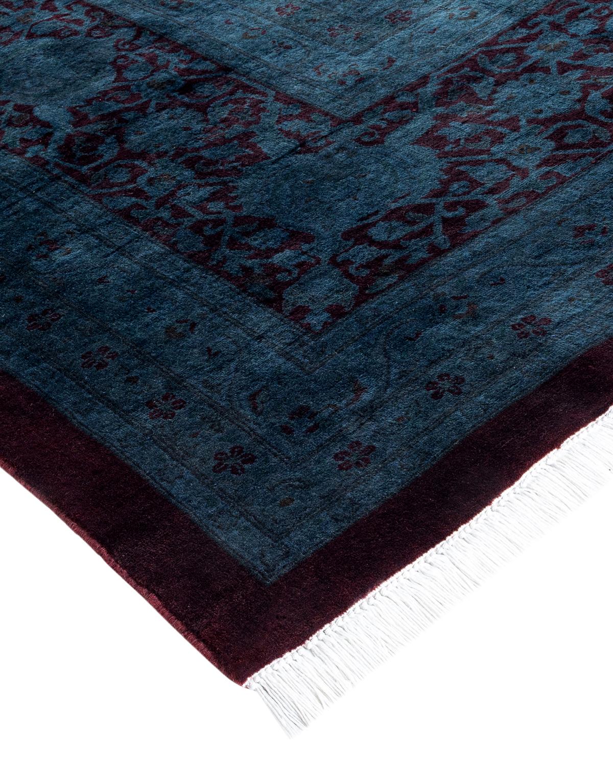 Vibrance rugs epitomize classic with a twist: traditional patterns overdyed in brilliant color. Each hand-knotted rug is washed in a 100%-natural botanical dye that reveals hidden nuances in the designs. These are rugs that transcend trends, and