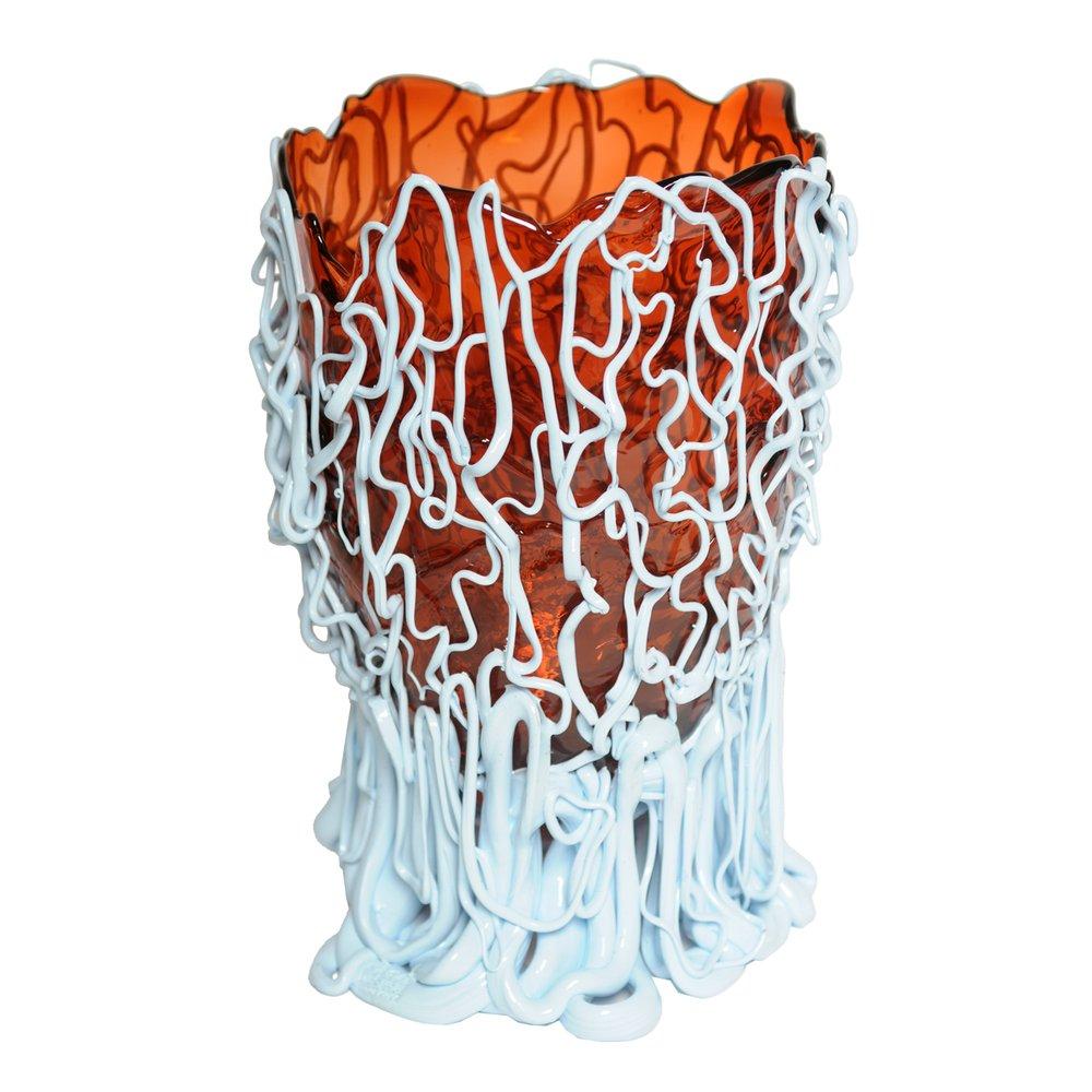 Italian Contemporary Fish Design Gaetano Pesce Medusa L Vase Soft Resin For Sale