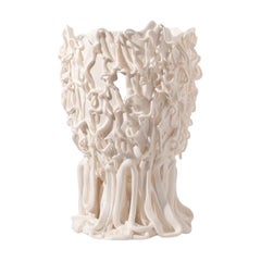 Fish Design Gaetano Pesce Contemporary Medusa M Vase Soft Resin White