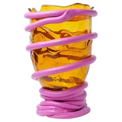 Contemporary Fish Design Gaetano Pesce Pompitu I Vase L Yellow Mauve Contemporary Fish Design Gaetano Pesce Pompitu I Vase L Yellow Mauve