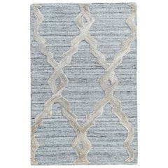 Tapis contemporain en laine à tissage plat personnalisé