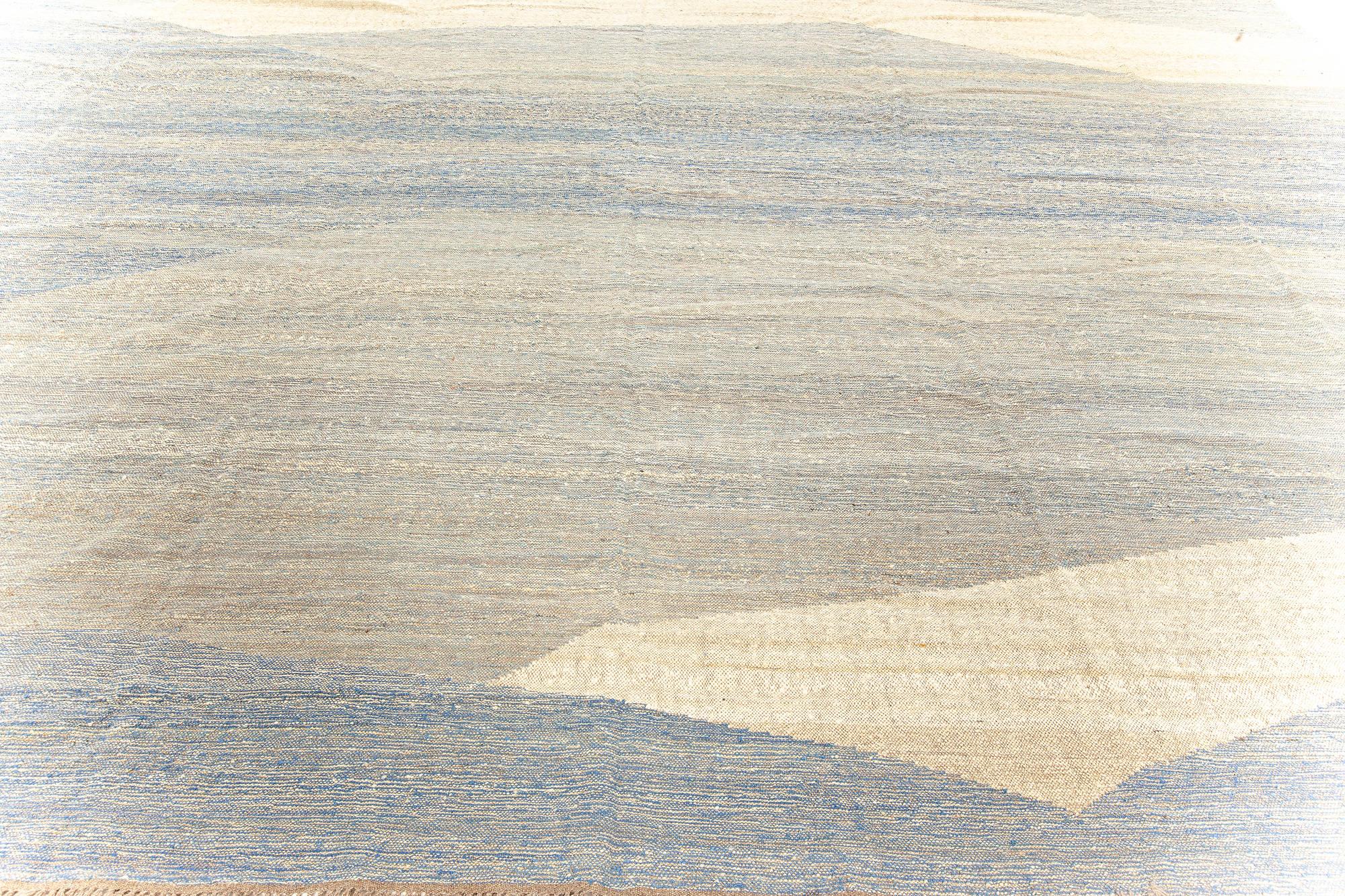 Zeitgenössischer flachgewebter Kilim-Teppich von Doris Leslie Blau (Kelim) im Angebot