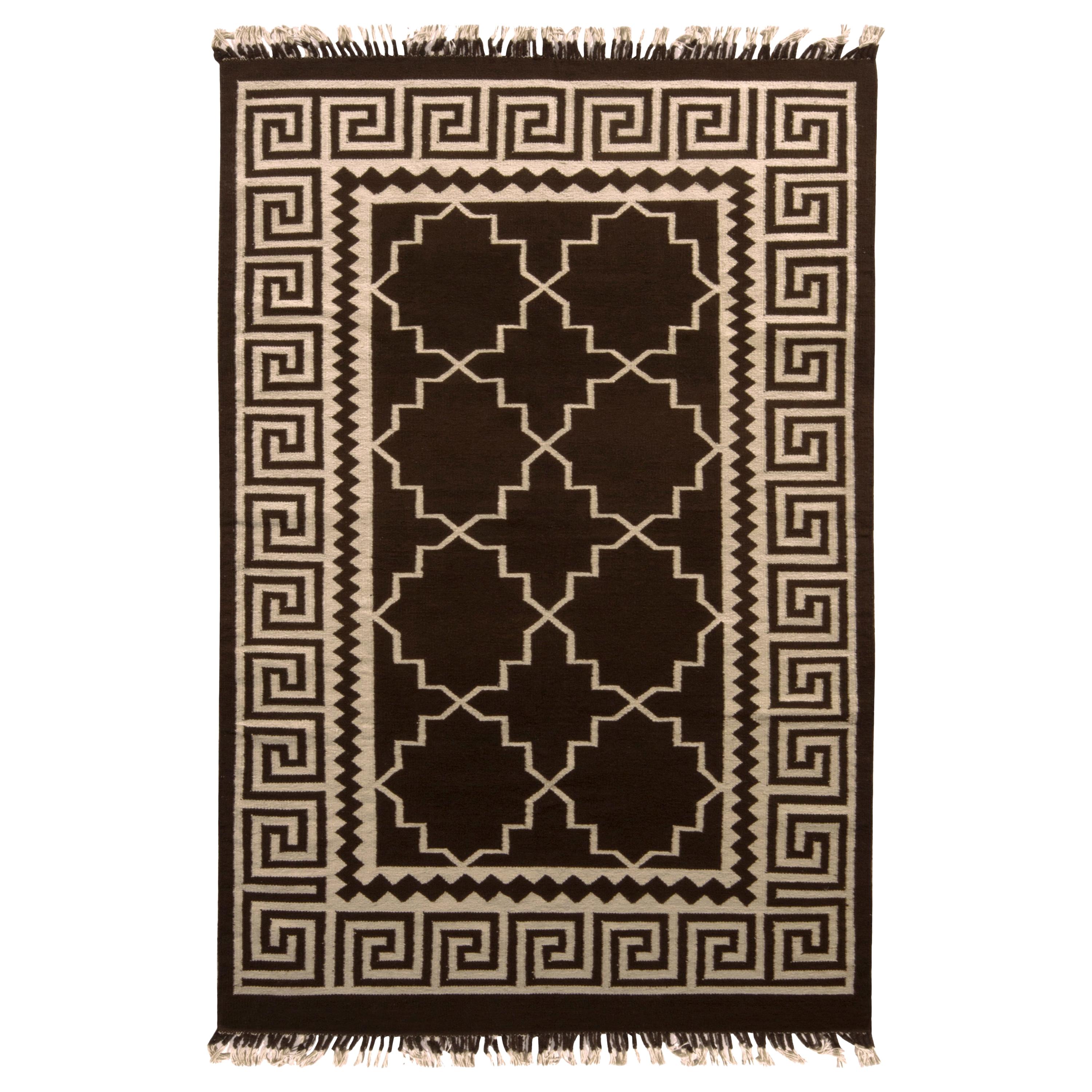 Beige Transitional Kilim Rug At 1stdibs, Contemporary Flat Weave Rugs