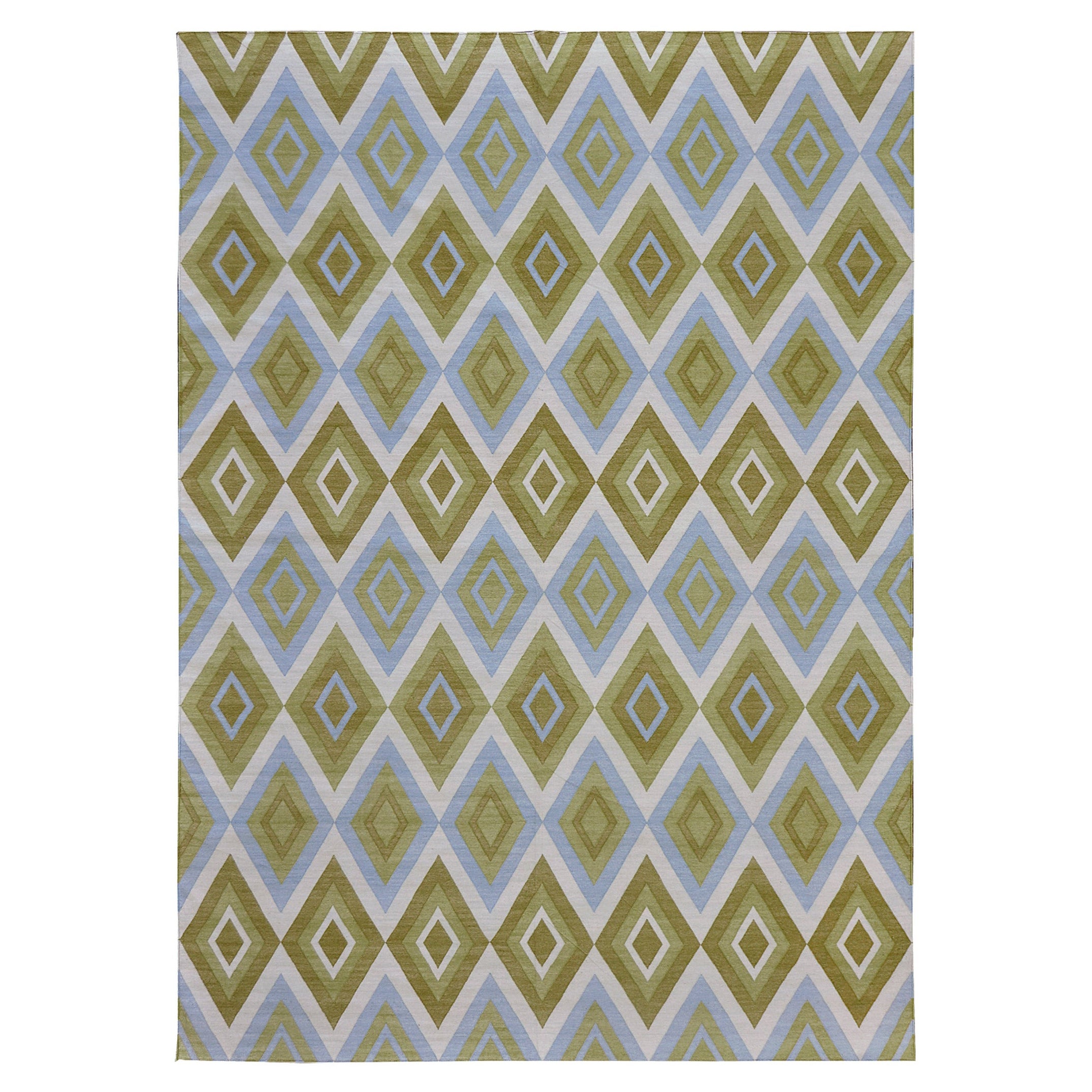 Contemporary Flachgewebe Teppich Cielo Collection Permata Cricket