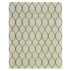 Contemporary Flachgewebe Teppich Cielo Collection Valla Grasshopper
