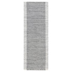 Contemporary Flatweave Stripes Runner "Pinstripe" by Doris Leslie Blau