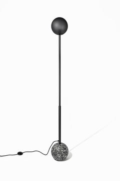 Contemporary Floor Lamp '8' in Black Terrazzo