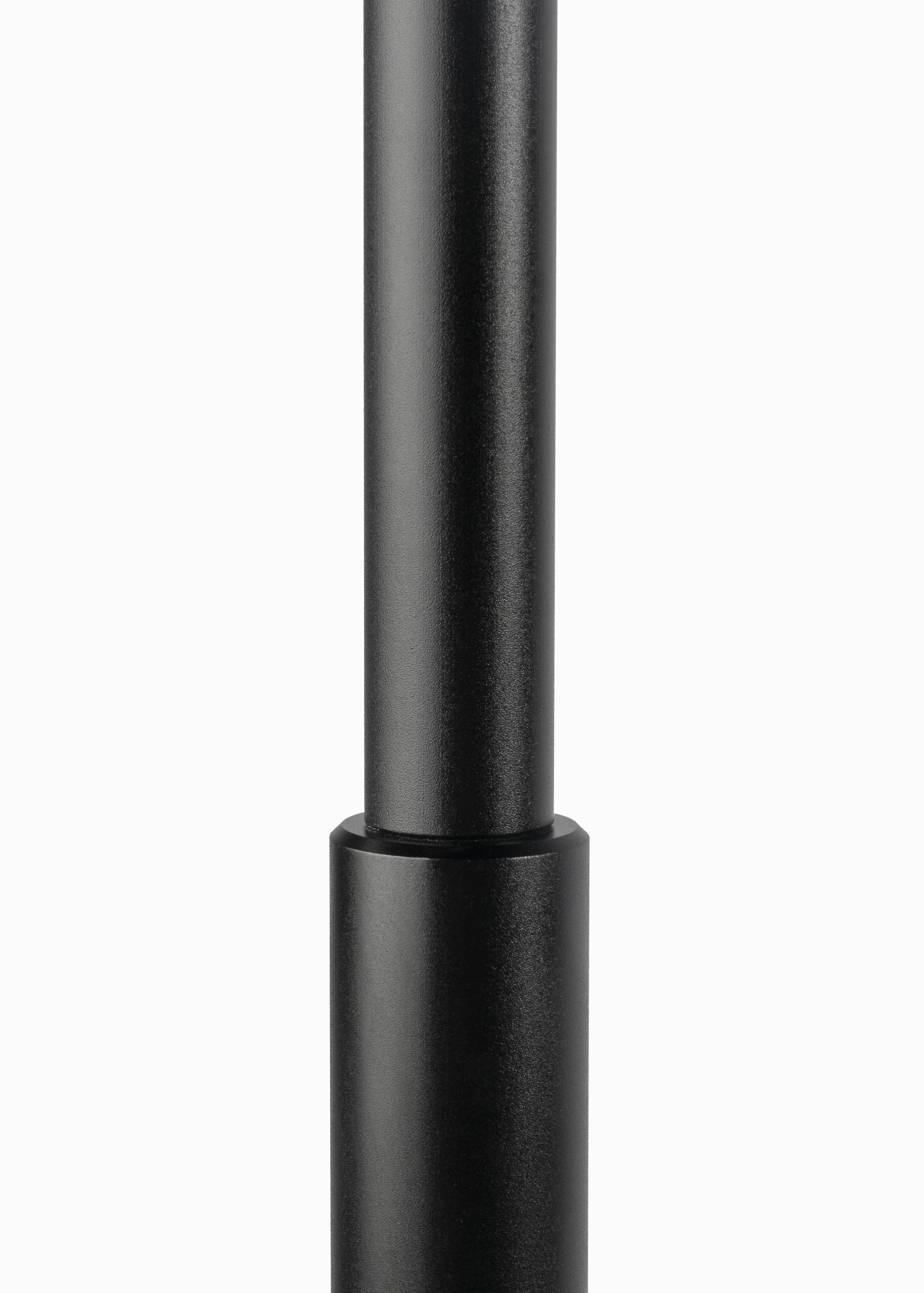 Zeitgenössische Stehlampe '8' aus schwarzem Terrazzo im Angebot 1