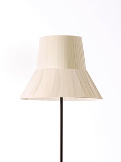 Contemporary Floor Lamp "Audrey" Ecru Bronze by Studio Catoir