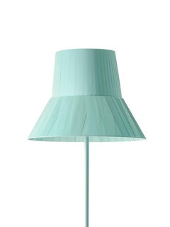 Contemporary Floor Lamp "Audrey" Pastel Turquoise by Studio Catoir