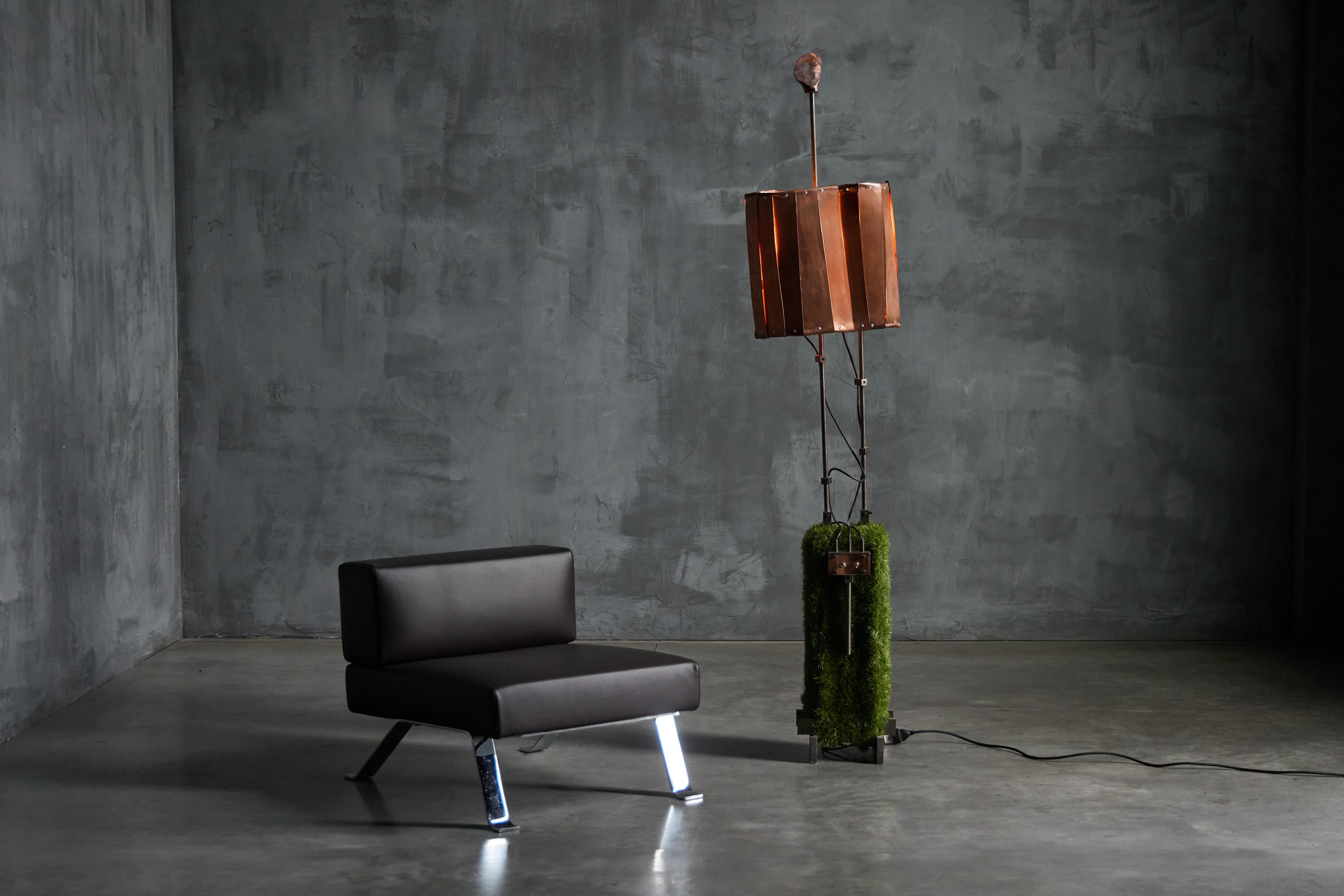 Contemporary Floor Lamp by Atelier Thomas Serruys, Belgium, 2000s For Sale 6